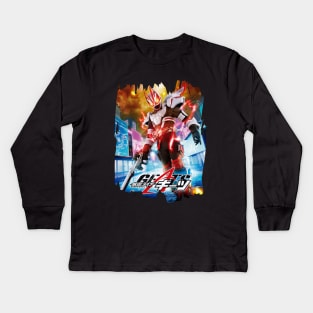 Masked Rider GEATS Kids Long Sleeve T-Shirt